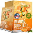 Immune Support + Elektrolyten 1000mg Vitamine C, Zink & ›› Hydration & Wellness Powder 