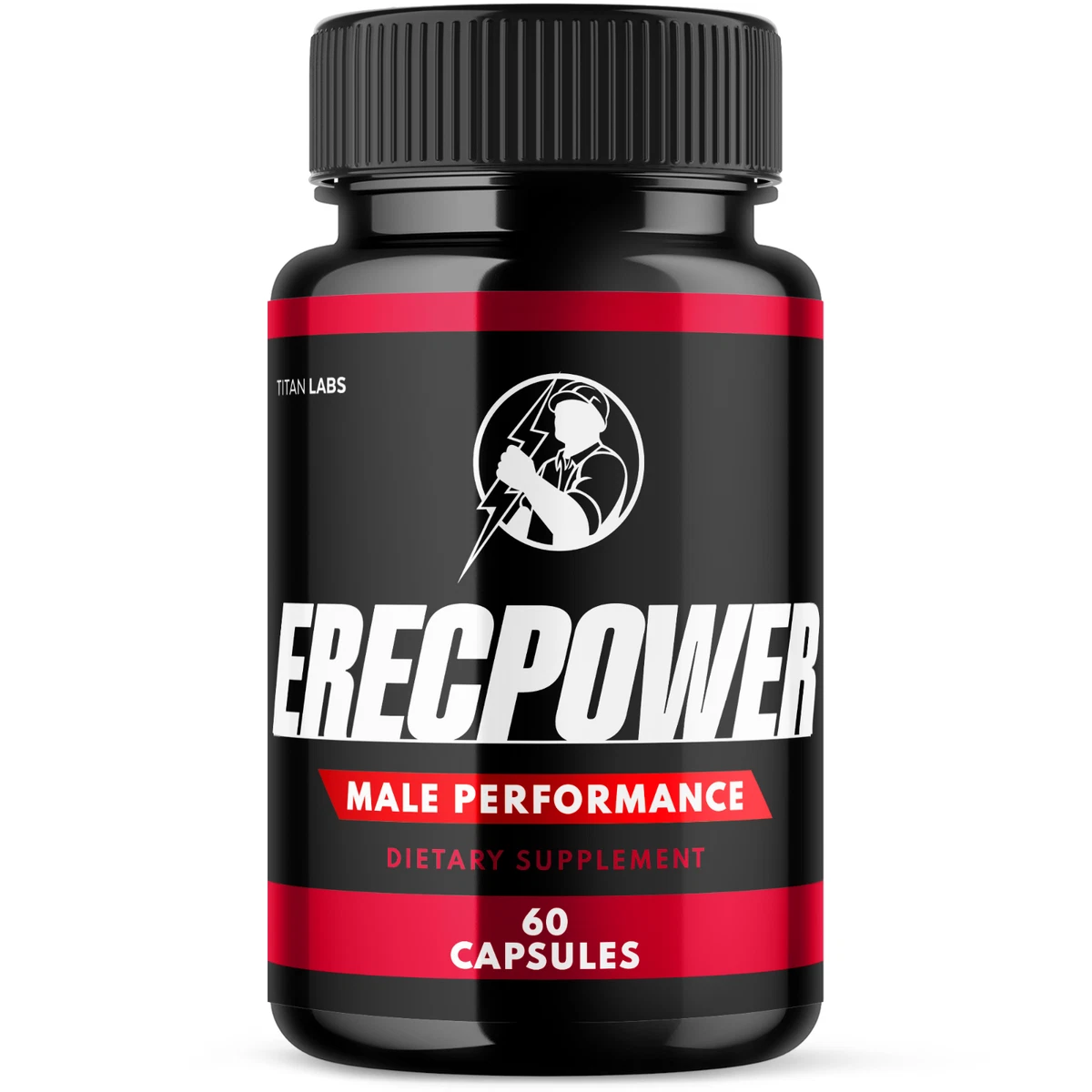 Erecpower for Men, Erec Power Advanced Formula Male Support Pills (60 Capsules)