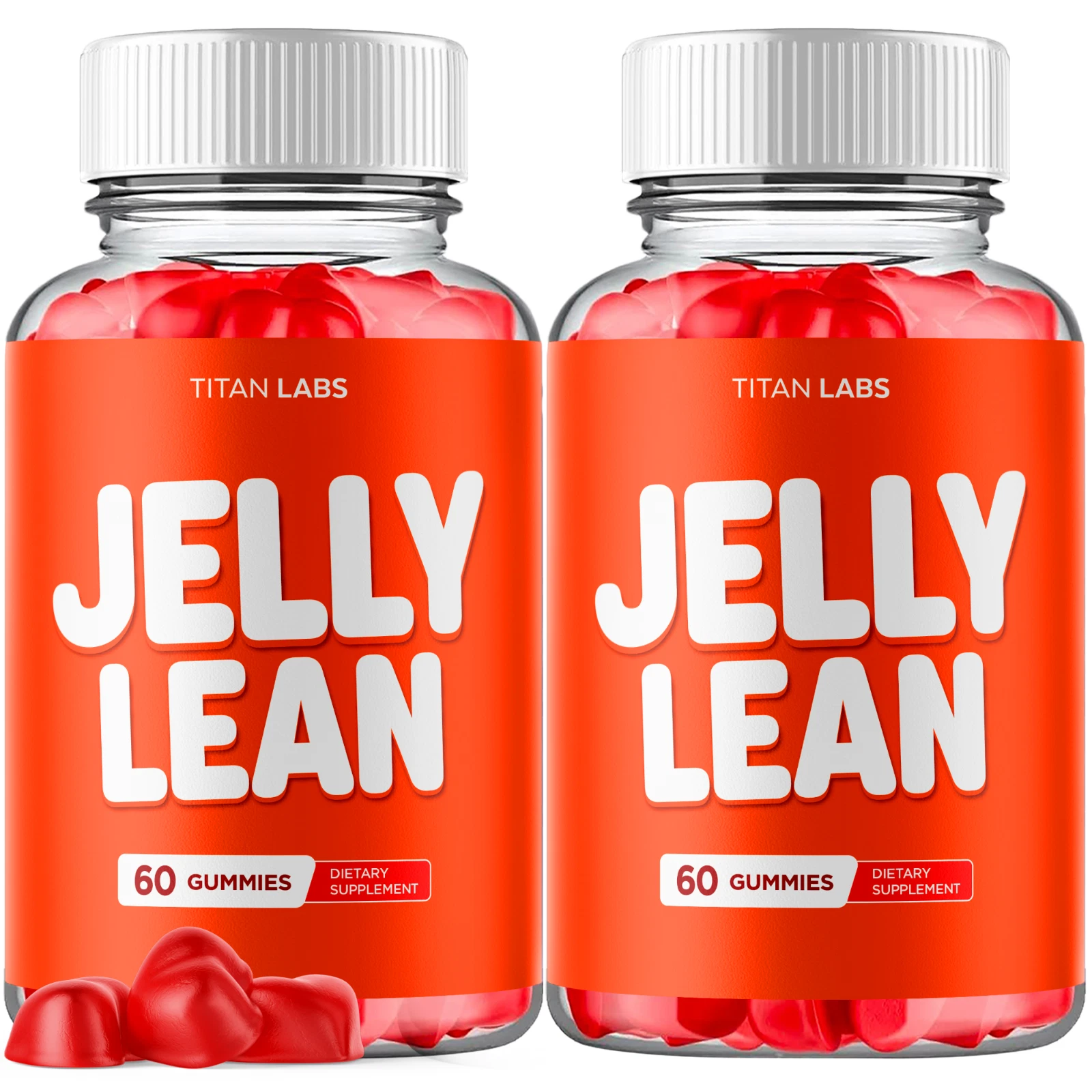 (2 Pack) Jelly Lean Keto ACV Gummys 1000MG Vitamin Formula JellyLean 120 Gummies