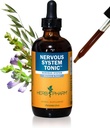 Herb Pharm Zenuwstelsel Tonic Liquid Kruidenformule om het zenuwstelsel te versterken en te kalmeren - 4 Ounce