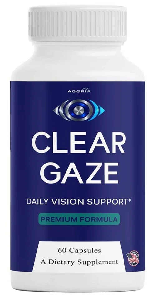 (1 Pack) Clear Gaze Supplement capsules, Cleargaze Pills For Eye & Vision Health