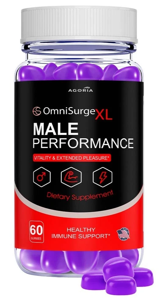 (1 Pack) Omni Surge XL Gums Advanced Male Health Support OmniSurgeXL Gummies