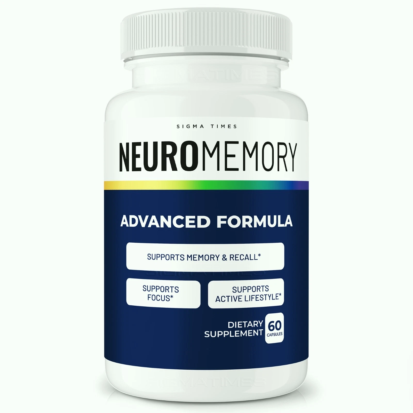 NeuroMemory Capsules, Neuro Memory Advanced Brain & Memory Support (60 Count)