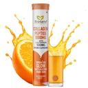 BIOTANE L‑Glutathione 500mg with Collagen Peptide 1000mg Effervescent Tablets – Innovative Dual Active Formula I Now with Vitamin C & Vitamin E | Skin Brightening, Glow & Anti-Ageing Supplement | Orange Flavour | 15 Effervescent Tablets