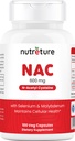 NAC Supplement N-Acetyl Cysteine leversupplement met Selenium & Molybdeen voor levergezondheid 