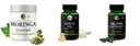 Moringa-oleifera-powder, Garlic-oil-vegetarian-capsules, Brahmi-vegetarian-capsules Combo | Convenient Nutrition & Wellness Routine | Multi-Product Pack
