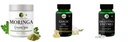 Moringa-oleifera-powder, Garlic-oil-vegetarian-capsules, Digestive-enzymes-60-vegetarian-capsules Combo | Convenient Nutrition & Wellness Routine | Multi-Product Pack