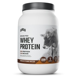Niveaus Gras Fed Wei Proteïne Poeder, Geen Kunststoffen, 24G eiwit, Chocolade Pindakaas, 2LB