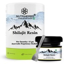 NUTRI HERBS Pure Himalayan Shilajit Resin - Boost Stamina & Performance, Ayurvedic Immunity Booster, Support Bone & Joint Health, Rich In Fulvic Acid, Lab Tested Supplement, For Men & Women
