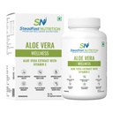 Steadfast Nutrition Aloe Vera for Healthy Skin & Hair Improves Digestion Strengthens Immunity Natural Extract (60 Capsules)