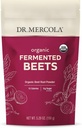 Dr. Mercola Organic Fermented Beet Powder - Beetwortelpoeder ter ondersteuning van Circulatie, Focus & Energy - Non-GMO, Soy-Free & Glutenvrije - 30 porties