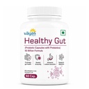 Vayas Life Healthy Gut Probiotic with Prebiotics | 15 Clinically Researched Strains | Supports Digestive Balance & Reduces Bloating | 60 Capsules
