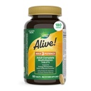 La nature est vivante ! Max3 Potence Adulte Multivitamine complète, haute puissance B-vitamines pour soutenir le métabolisme énergétique*, avec B12 méthylé et folate, sans fer ajouté, 180 comprimés