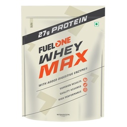 FUELONE Whey Max Protein Blend, Rich Chocolate, 1kg (2.2lbs)