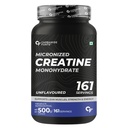 Carbamide Forte Creatine Mono hydrate Powder | Micronized Monohydrate Creatine 500g | Micronized Monohydrate Supplement for Lean Muscle, Strength & Energy - Unflavoured - 161 Servings - 500g
