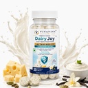 VIVAVIVA DairyJoy Tablets | 4 Digestive Enzymes & Lactase Enzymes 9000 FCC