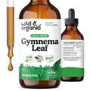 Wild & Organic Gymnema Sylvestre Extract Drops - Sugar-Free Gymnema Sylvestre Supplementen - Gurmar Powder Based Tinctuur - Vegan, Alcohol-Free Leaf Liquid Drops - 4 fl oz