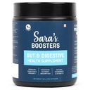 Sara's Boosters Gut & Digestive Health Dog Supplement - 100 gm| Supports Healthy Digestion, Immunity & Gut Flora | Prebiotics & Probiotics Blend | All Life Stages | All Breeds
