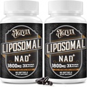 1800 MG Liposomal NAD Supplement, NAD+ Supplement Vergelijkbaar met Nicotinamide Riboside, 98% Pure NAD Plus Supplement voor Energie Booster & Cellular Reparatie voor mannen & vrouwen, Non-GMO, 120 Softgels