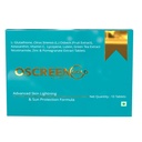 OSCREEN GOLD TABLETS/ADVANCED SKIN LIGHTENING AND SUN PROTECTION FORMULA/PACK OF 30 TABLETS