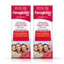 Feroglobin B12 Liquid 200ml- Hematinic Liquid Supplement for Health & Vitality | Reduces Fatigue | Iron, B Vitamins & Minerals (Pack of 2)