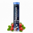 Melatonin Effervescent Tablets 20 | Sleep Support Supplement for Deep Rest & Relaxation | Helps Improve Sleep Quality & Night Recovery | Fast Absorbing Night Formula