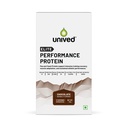 Unived Elite Performance Protein - 30g Pea & Yeast Protein + 3g Creatine | TrueBeet, Taurine, Electrolytes | For Athletes | (Pack of 8, Chocolate)