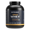 Nutrabay Gold Whey Protein Concentrate with Digestive Enzymes 25g Protein, 5.3g BCAA, 3.9g Glutamic Acid – Muscle Support & Recovery – 2kg, Rich Chocolate Crème | Trustified Certified Authentic