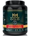Nutrimuscle Massive GOLD Muscle Mass Gainer – 2.5 Lbs (1.134 Kg) | Choco Treat Flavour | Weight Gainer with Complex Carbs, BCAA, Digestive Enzymes & Essential Vitamins & Minerals | Made in India