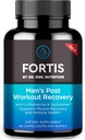 DR EMIL NUTRITION Fortis Post-Workout Recovery Capsule voor mannen met L-Glutamine en Sustamine ter ondersteuning van spierherstel en immuungezondheid, 30 porties