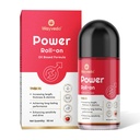 Power Roll-On For Men | Strawberry Flavour Oil-Based Formula With Ashwagandha & Shilajit For Strength & Thickness | No Additives, Paraben Free, Safe For Daily Use | 50ml, 1 Unit