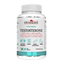 Swisslife Forever Testosterone Supplement for Men | Tribulus 1000mg, Ashwagandha, L-Arginine, L-Citrulline, Kaunch Beej | Natural Energy, Strength, Stamina & Performance Support | 30 Tablets | Plant-Based Formula