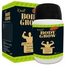 Knoll Healthcare Body Grow Powder For Muscle Mass Gain Weight Gainers And Weight Gain Muscle Building with Ashwagandha & Shilajeet (300g) per Pack (Pack of 3)