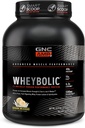 GNC AMP Wheybolic Klinisch Proven Proteïne Poeder, 40g Wei Proteïne, BCAA, Leucine, verhoogt spierkracht, spieropbouw, 3e partij getest, Glutenvrij, Banana Milkshake, 25 porties