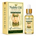 Nabhi Oil Ayurvedic for Weight Loss, Belly Button Oil for Fat Burn, Waist Slim, Body Detox, Reduce Cellulite, for Women & Men, Navel Oil for Fat Burning, 30ml.(Pack Of 2)
