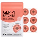 GLP-1 Support & Berberine Botanical Metabolism Balance Patches | Appetite Control & Craving Support | Plant-Based Vegan Adhesive Patches | 30 Count (1 Month Supply)