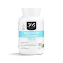 365 by Whole Foods Market, Magnesium Glycinate Tablets, 400 MG, 90 Tellen
