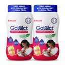 Galact Lactation Granules 400g X 2 | India's Only Brand with 100+ Patient Clinical Trial | Lactation Supplement for Breastfeeding | 4X Milk Boost | Shatavari & 6 Herbs | 40 Days Pack | Kesar