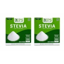 BIPS Stevia Zero Calorie Sugar Substitute, 100 Sachets Pack of 2, Natural Sweetener, 3.5 oz