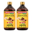 Baidyanath Arjunarista - 450 ml | Ayurvedic Heart & Respiratory Tonic | Herbal Tonic For Healthy Heart, Digestion, And Cardiac Function Support | (Pack of 2)