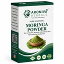 Aroniva Herbals Organic Moringa Leaf Powder (200g) | Pure & Natural Superfood Green Powder for Immunity, Joint Health & Energy | Rich in Antioxidants & Vitamins