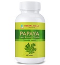 Herbal Hills Carica Papaya tablets - Immunity booster 500mg, carica leaf extract (60 Tablets)