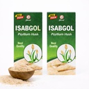 Bharat Ayurvedic Aushdhalaya Isabgol - Psyllium Husk Powder (Bhusi) - Effectively Relieves Constipation | Rich Source Of Dietary Fiber Supplement For Digestion - Pack of 2 - (100 Grm)