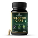 NUTRI HERBS Diabetic Care Ayurvedic Capsules 800mg— Jamun, Karela, Neem & Gudmar Extract | Natural Blood Sugar Support Supplement | Boosts Energy & Immunity | 60 Capsules