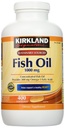 Kirkland Signature Natural Fish Oil Concentration with Omega-3 Fatty Acids - 400 Softgels (pack van 2)