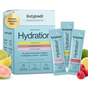 Feel Goods Hydration Held, Variety Pack, 1000mg Elektrolyten Poeder, Suikervrij, Magnesium, Biologische Aloë Vera, L Theanine, Vitamine C, Vegan, Niet GGO, On The Go Electrolyte Packets, 12 Tellen