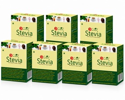 So Sweet Stevia 100% Natural Sweetener, Sugar-Free, 50 Sachets (Pack of 7), Zero-Calorie, Ideal for Coffee, Tea, Baking, and Cooking, Diabetic-Friendly, Perfect for Healthy Living and Low-Carb Diets