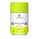 NUTRI HERBS Safed Musli Capsules 800mg – Supplement for Men's Muscle Strength, Stamina, Energy, and Immunity – Safed Musli Root (60 Capsules Pack of 1)
