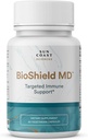 SUN COAST WETENSCHAPPEN BioShield MD van Premium Immunity Ondersteuning met Vitamine C, Vitamine D, Zink, voor Focus, Duidelijkheid, Gezonde gewrichten en spierherstel (60 capsules)