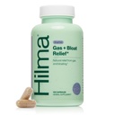 Hilma Natural Gas and Bloating Relief with Lemon Balm, Fennel & Peppermint Leaf, Doctor Formated with Organic Ingredients, 100 Vegan Capsules